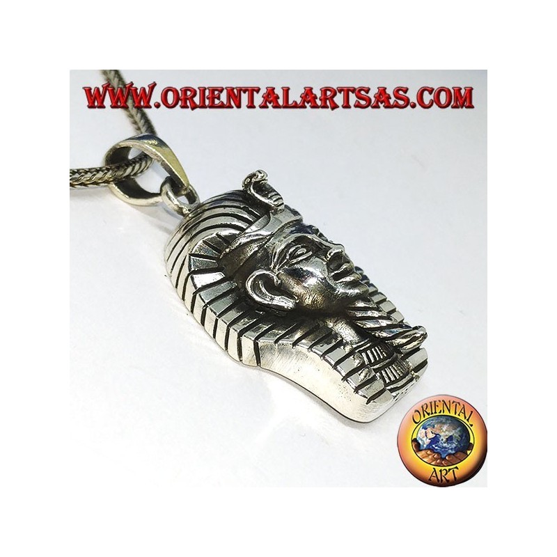 Pendentif en argent du masque funéraire de Toutankhamon