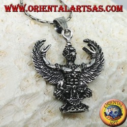 Colgante de plata de Garuda tailandés