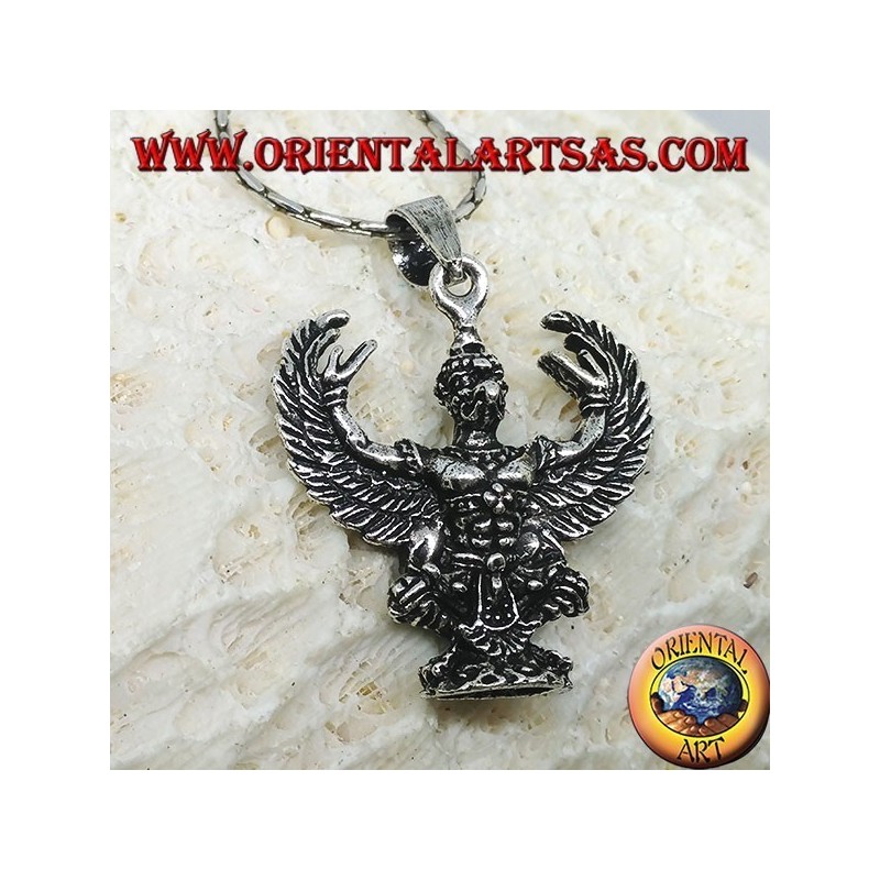 Pendentif en argent de Thai Garuda