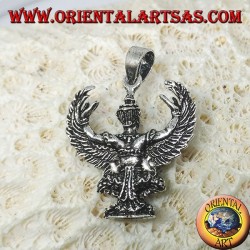 Pendentif en argent de Thai Garuda