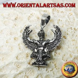 Colgante de plata de Garuda tailandés