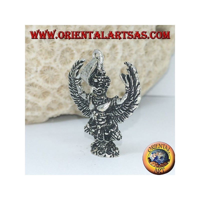 Ciondolo in argento del Garuda Thailandese 