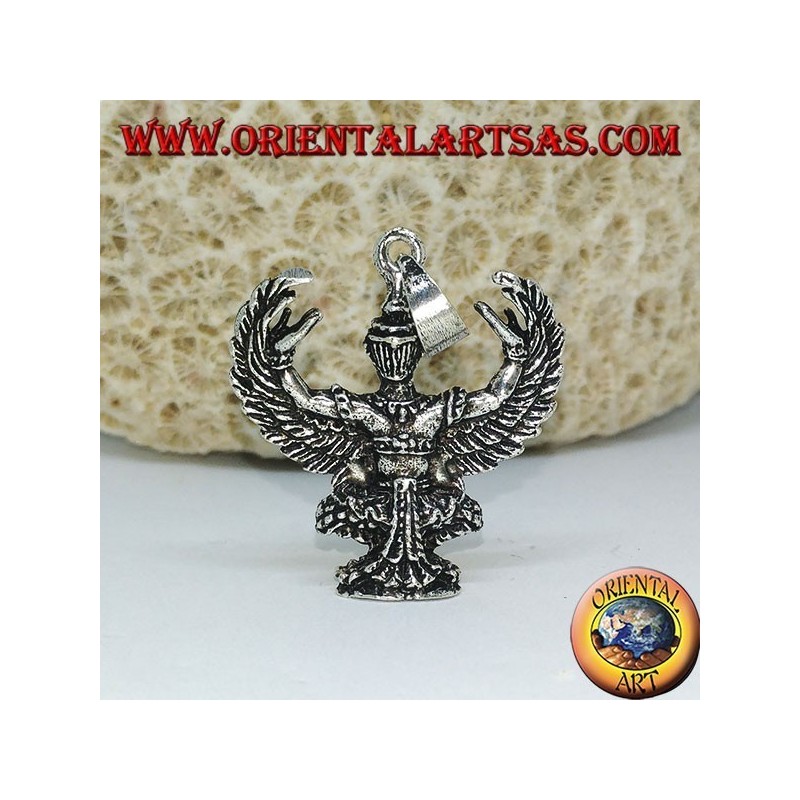 Ciondolo in argento del Garuda Thailandese 