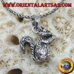 Pendentif en argent 925 l'écureuil