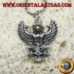 Pendentif en argent de Thai Garuda Phra Khrut Pha