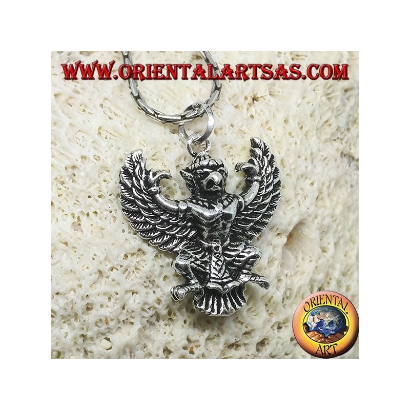 Silberanhänger von Thai Garuda Phra Khrut Pha
