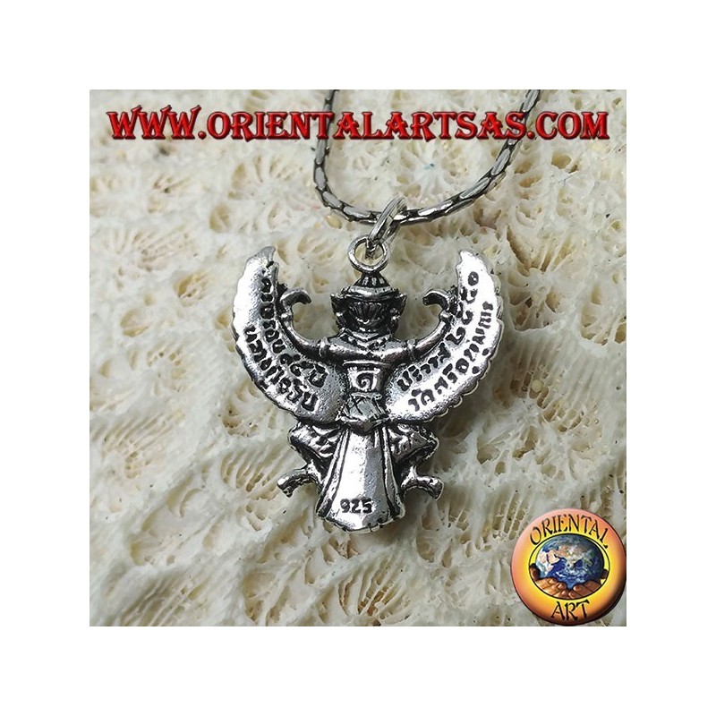 Ciondolo in argento del Garuda Thailandese , Phra Khrut Pha