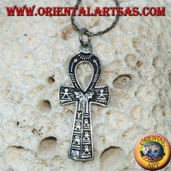 Pendentif croix égyptienne Ankh Symbole de la vie éternelle en argent