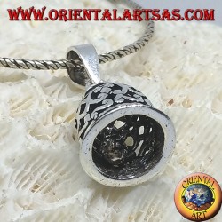 Colgante de plata, campanita