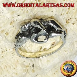 Bague en argent, Kamasutra la position du missionnaire sur le côté