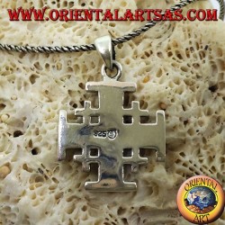 Silver pendant Jerusalem Cross of the Knights of the Holy Sepulcher
