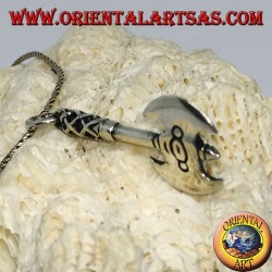 Silber Anhänger Axt Celtic Axt