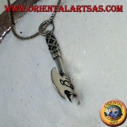 Silber Anhänger Axt Celtic Axt