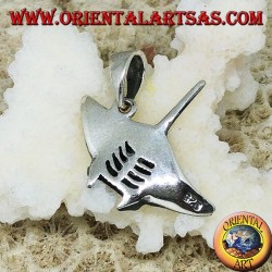Silver manta pendant, symbol of elegance and beauty of the soul