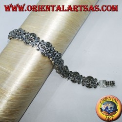 Silberarmbänder im Markasit-Barockstil