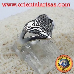 Ring Triquetra Celtic knot