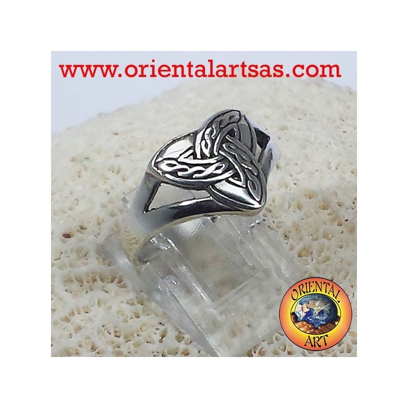 Ring Triquetra keltischer Knoten