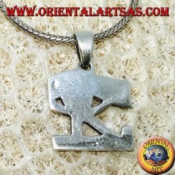 Colgante ojo de plata de Horus (Udjat)