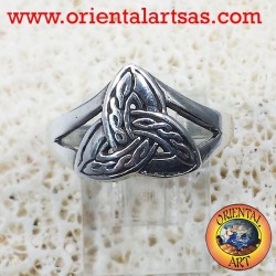 Ring Triquetra keltischer Knoten