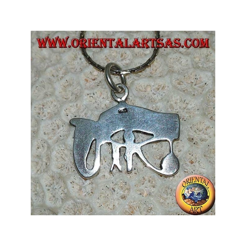 Pendentif en argent, oeil de Ra, oeil de Horus avec cobra, oeil de Providence