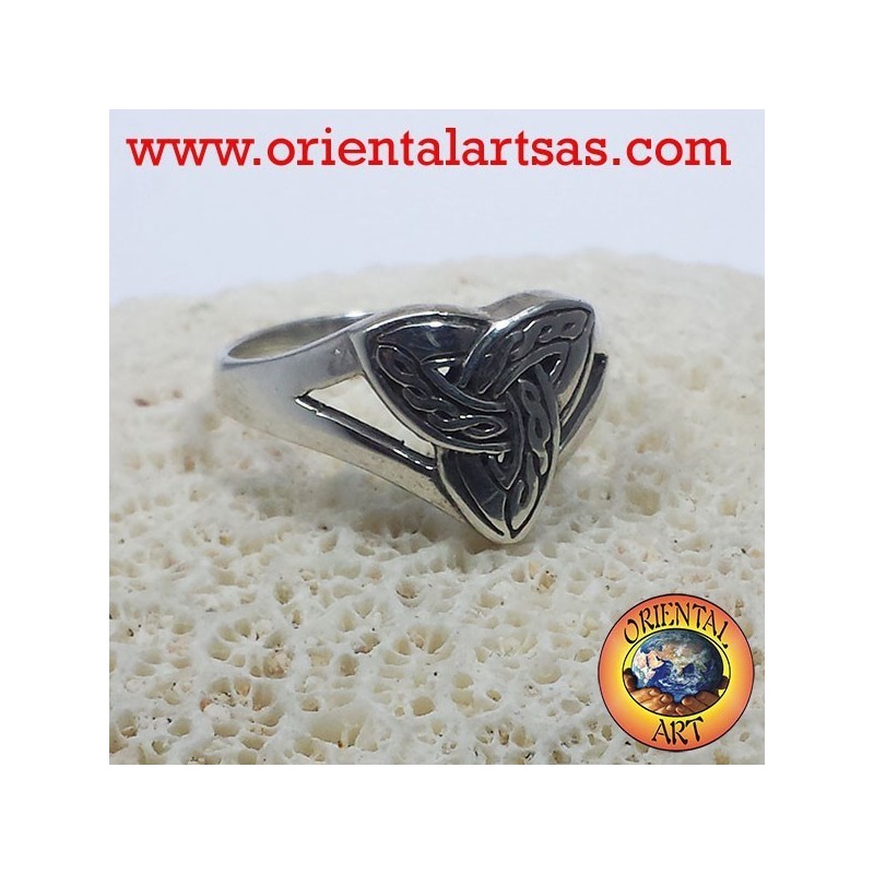 Ring Triquetra keltischer Knoten
