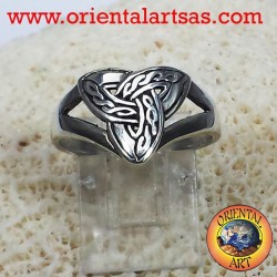 Ring Triquetra keltischer Knoten