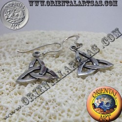 Ohrring Keltischer Knoten triquetra