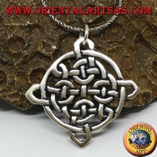 Colgante en plata Tynan Nudo celta, amuleto de protección contra el mal