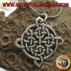 Colgante en plata Tynan Nudo celta, amuleto de protección contra el mal