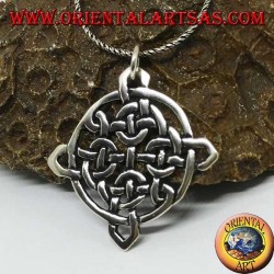 Colgante en plata Tynan Nudo celta, amuleto de protección contra el mal