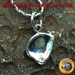 Pendentif en argent en forme de coquille "la palourde"
