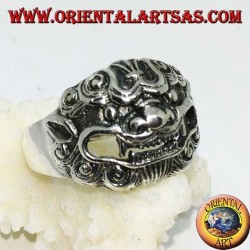 Bague Barong en argent, roi des esprits