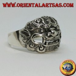 Anillo de plata Barong, el rey de los espíritus