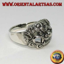 Bague Barong en argent, roi des esprits