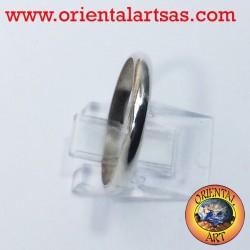 bague de mariage en argent bague d'arrêt de 3 mm