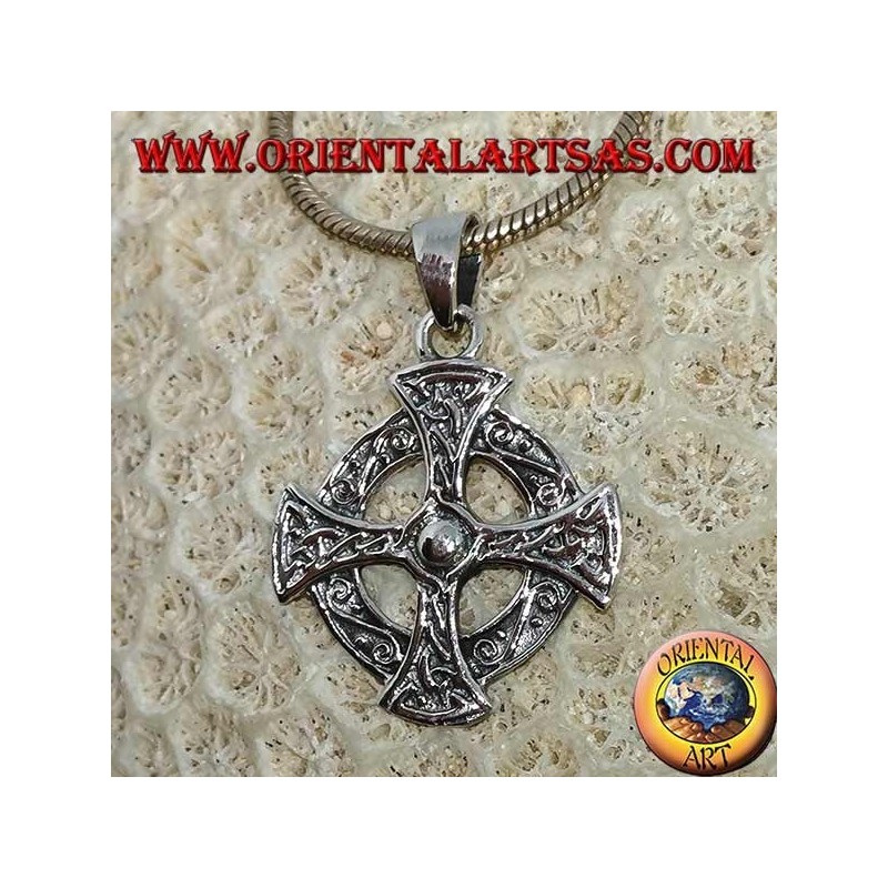 Pendant in silver 925 Celtic cross
