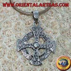 Pendant in silver 925 Celtic cross