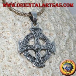 Colgante en plata 925 cruz celta