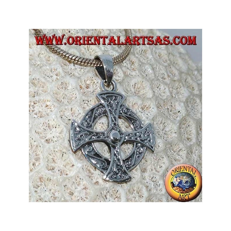 Pendant in silver 925 Celtic cross