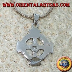 Pendentif en argent 925 avec croix celtique