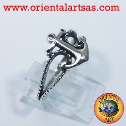 ancrer l'anneau d'argent