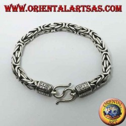 pulsera de plata, Borobudur mm cuadrados. 6.5 * 6.5