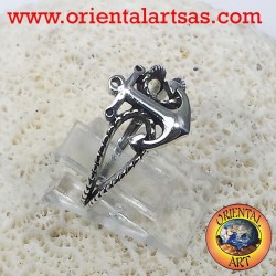 ancrer l'anneau d'argent