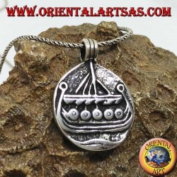 Silberanhänger Drakkar Norse Viking Ship Jewellery