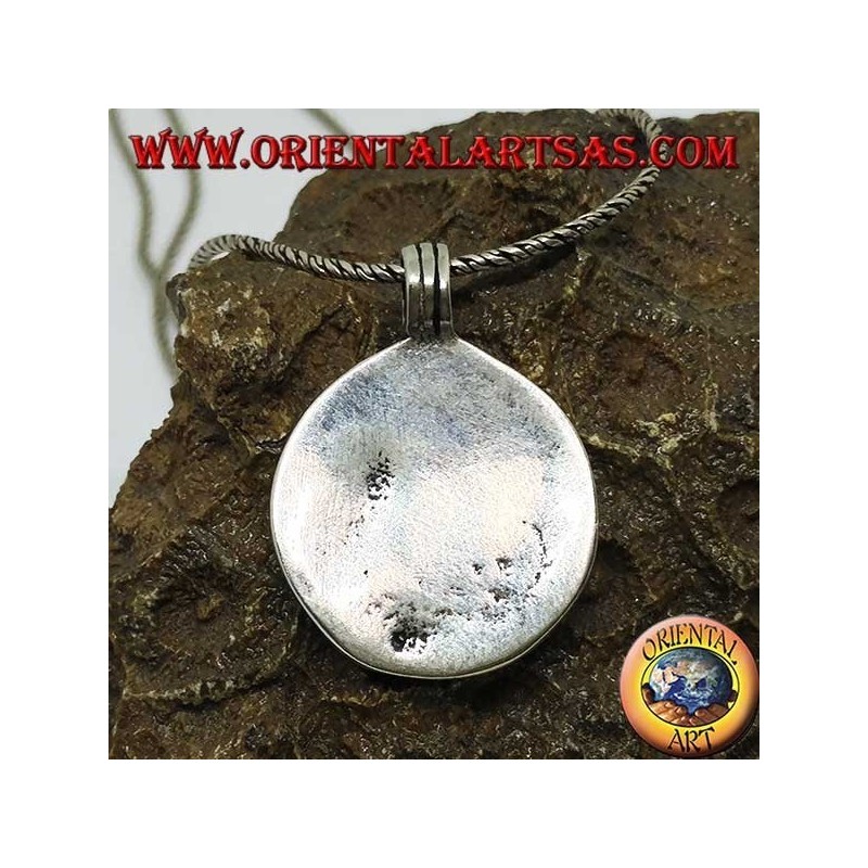 Pendentif en argent Drakkar Norse Viking ship Bijoux