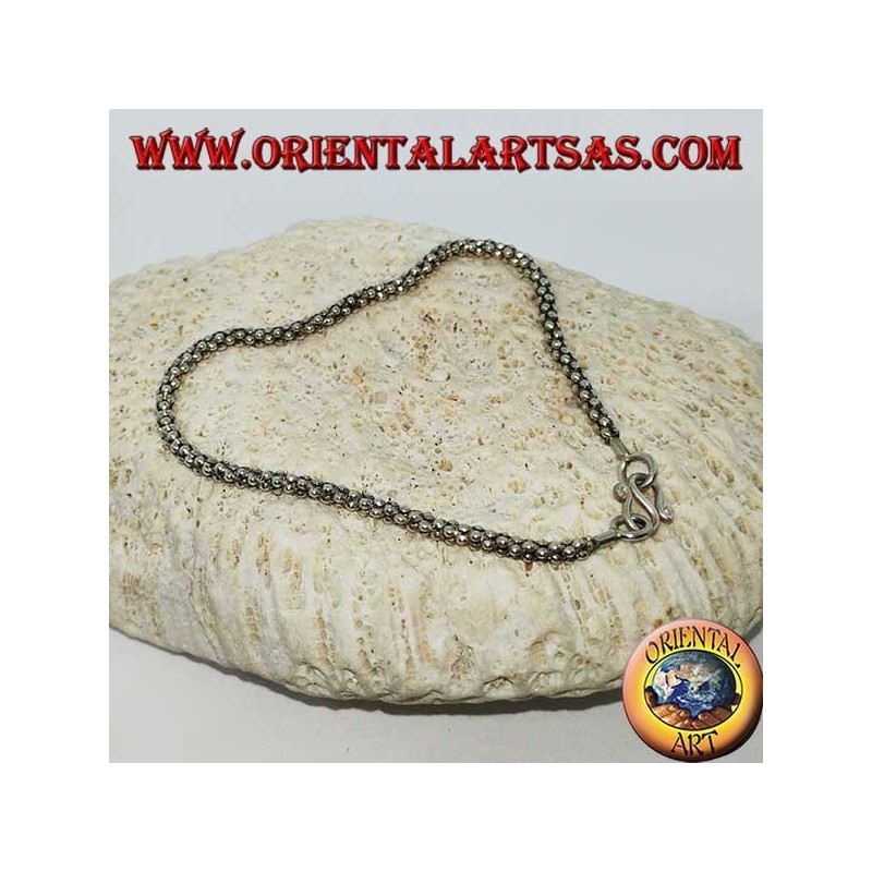 Bracciale Argento 2.7mm Maglia Veneziana Tonda | Oriental Art