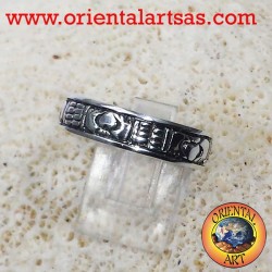 Anneau de mariage Claddagh en argent
