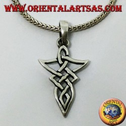 Silber Wikinger Knoten Anhänger
