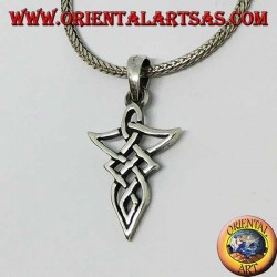 Pendentif noeud Viking en argent