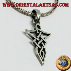 Silver Viking knot pendant
